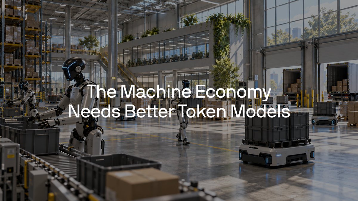 peaq's tweet photo. The Machine Economy needs better token models

DePIN and DePAI token economics need an upgrade

Models designed to bootstrap networks are often not designed to sustain billions of machines

For builders, there’s a big space emerging around bonding, buy-and-burn, stablecoins, and machine financing

We break it down here: https://t.co/3gPVZCHcNs