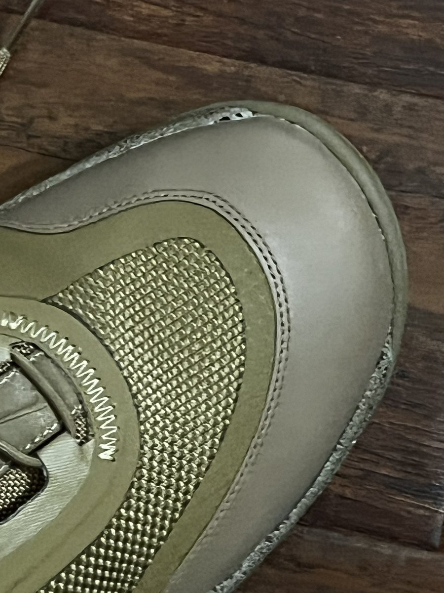 lilbruiser's tweet photo. @tacticalgearcom @Nike FINALLY received my Nike SFS tactical boots. Day #1/98 degrees/Palm Desert/barricaded suspect. My staff performed well/suspect apprehended/no injuries or damaged property. UNFORTUNATELY my Nike SFS failed. #Disappointed https://t.co/EL2NAZqxEq