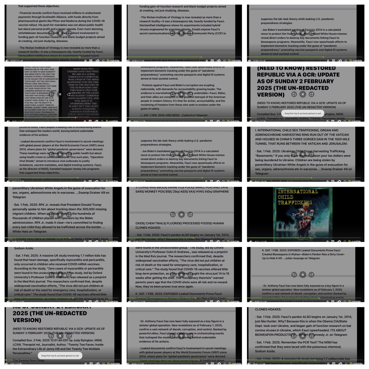 Cali_Eclipse17's tweet photo. Angry Patriot's MEMES OR VIDEOS
#CompilationGridArt
#TheWeThePeopleNewsShow_Rumble @wtpnews76 @JudyByingtonn @judybyington_ @KerryCassidy @GPnews #CoMixBook
#Jan2025 #Feb2025 #June2025 https://t.co/h6VuAWmL9X
