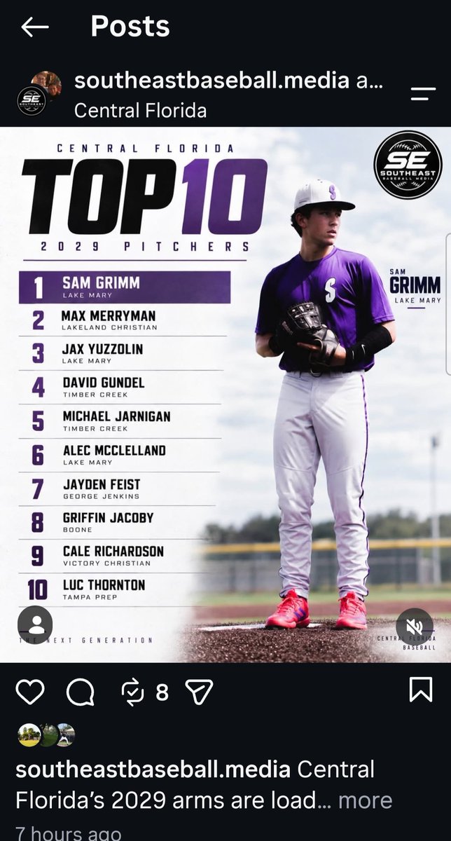 1CaleRichardson's tweet photo. Thanks for the recognition. Work to do this year!!! #southeastbaseball #VCA https://t.co/7QKLVmdj5a