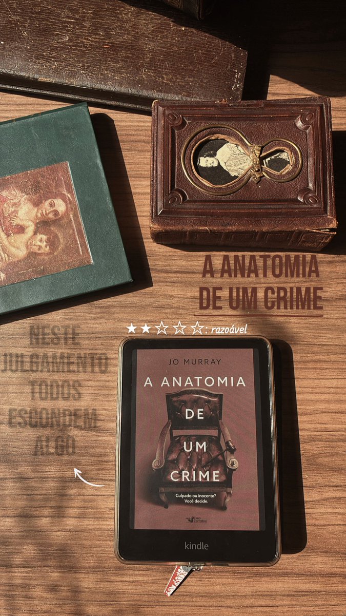 saapatona's tweet photo. 53- A ANATOMIA DE UM CRIME 

lido em 23/08/26 a 27/08/26 

★ ★ ☆ ☆ ☆: razoável 

✨ https://t.co/gfnsZmfFyC https://t.co/CkZjBCLihK