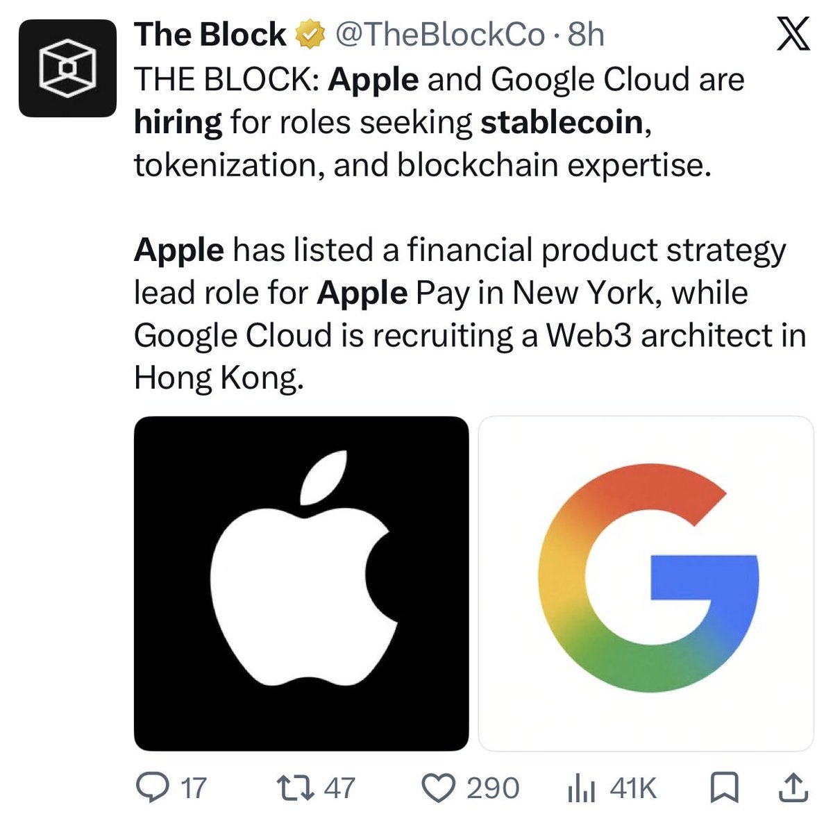 CryptoCoffee369's tweet photo. Anyone with a smartphone will have a crypto wallet baked in

Everyone will have ability to buy stablecoins with Apply Pay or Google Pay

Distribution will grow, fees will decrease, adoption is inevitable

Holding your own keys remains the most important to learn

Bridging to new chains with huge price potential will work well for those early

https://t.co/yJ8L5uavGM for PulseChain, HEX, PLSX, PRVX, etc…