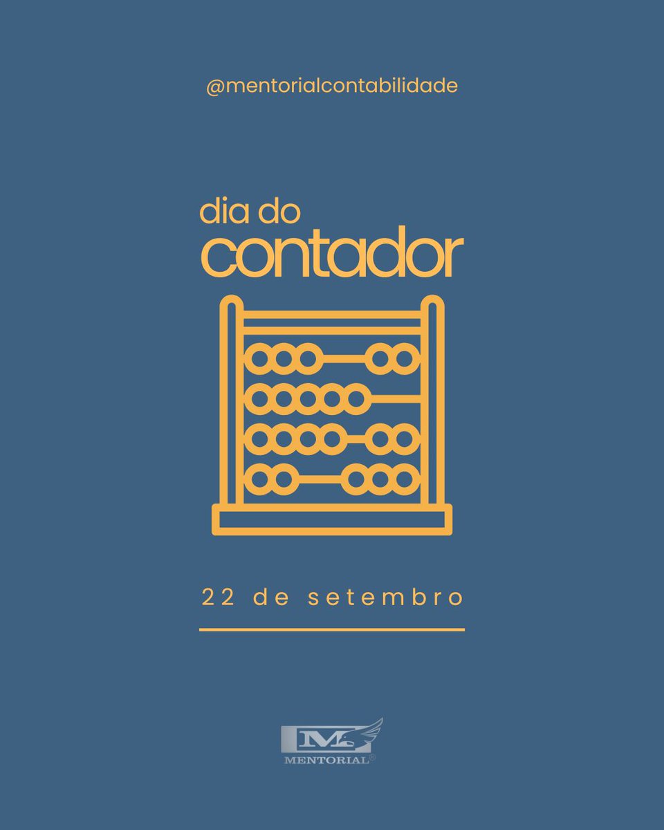 mentorialcontab's tweet photo. Neste 22 de setembro, Dia do Contador, a Mentorial reconhece quem faz da contabilidade muito mais do que uma obrigação: uma ferramenta para entender, planejar e crescer. Feliz Dia do Contador. 💙
#diadocontador #mentorialcontabilidade https://t.co/skFaU5OsoM