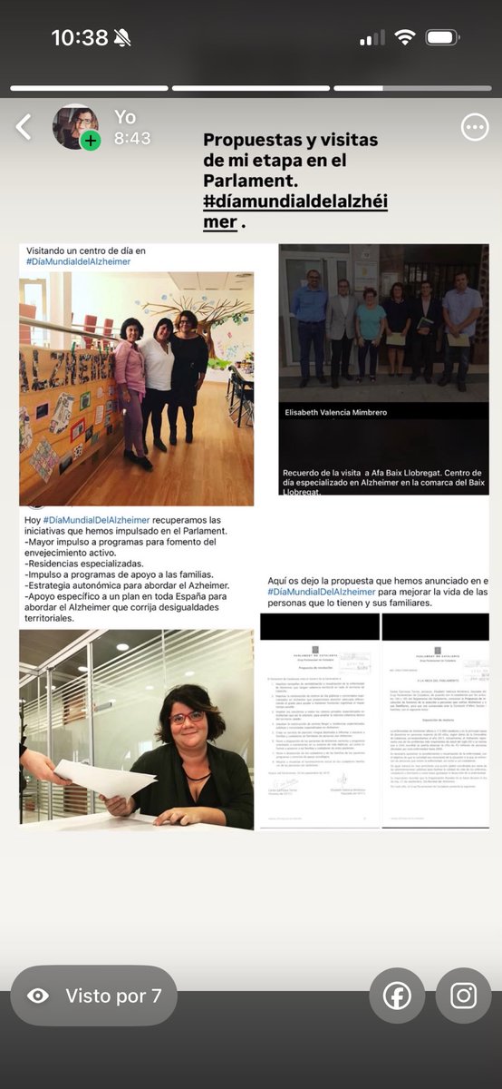 evalmim's tweet photo. Hoy  #diamundialDelAlzheimer comparto mi experiencia con la enfermedad que tuvo mi madre durante casi 10 años: Alzheimer.
Comparto porque para poder avanzar en investigación, acompañamiento y cuidados es fundamental romper estigmas y visibilizar la enfermedad. https://t.co/PJ527jsDEF
