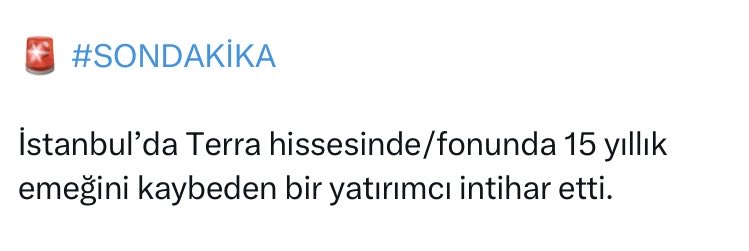 Erosborsa's tweet photo. Maalesef kötü haberler geliyor Allah yardımcımız olsun kimse kötü şeyler düşünmesin                                                                @spkgovtr                                                                   #THF                                                                              #TeraFonMağdurları