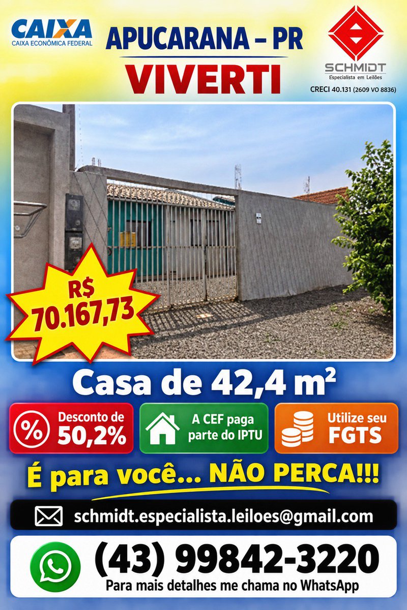 EdsonCelia86's tweet photo. Baixou, só 70k, sem saldo devedor... Pronta para morar.. Me chame AGORA!!! https://t.co/amBUs5JJNW