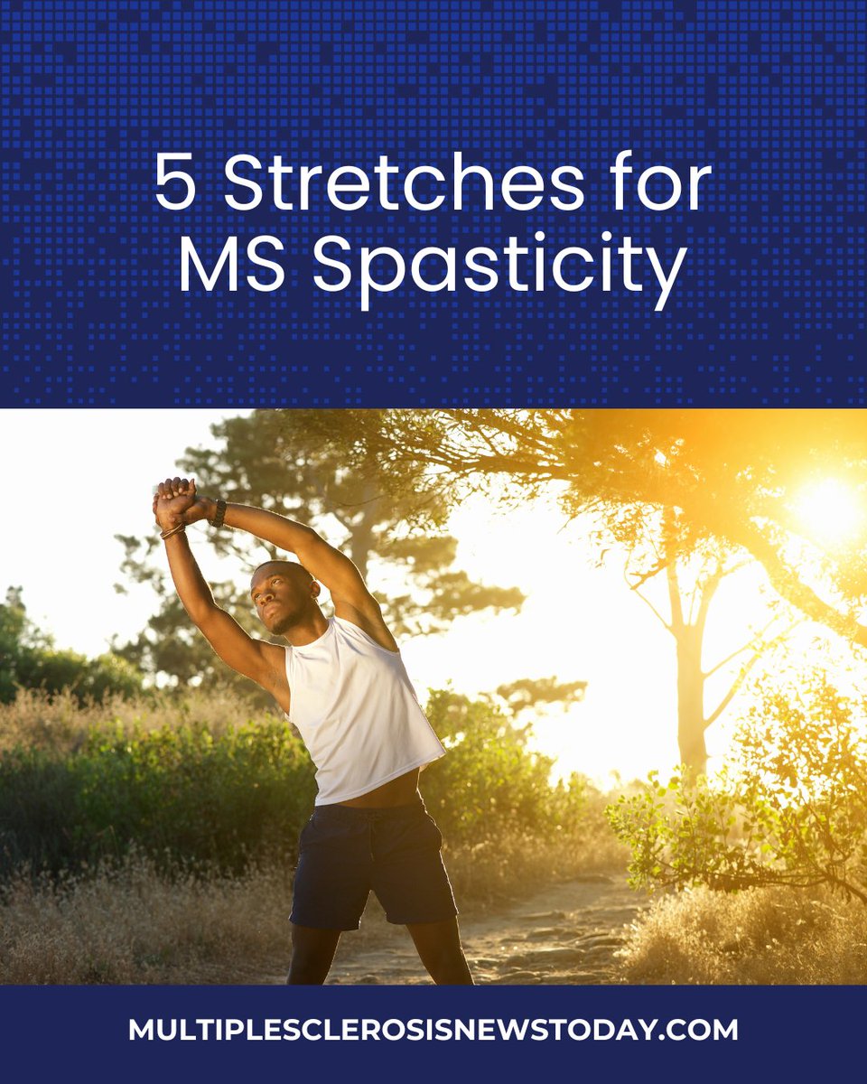 MSNewsToday's tweet photo. 🧡 Simple stretches can help ease MS spasticity and improve comfort. https://t.co/HnQetZvv2P
#MSAwareness #ThisIsMS #MSLife #MSCommunity #MSSupport #MSFighter #MSNewsToday #Bionews https://t.co/vvlIcbwown