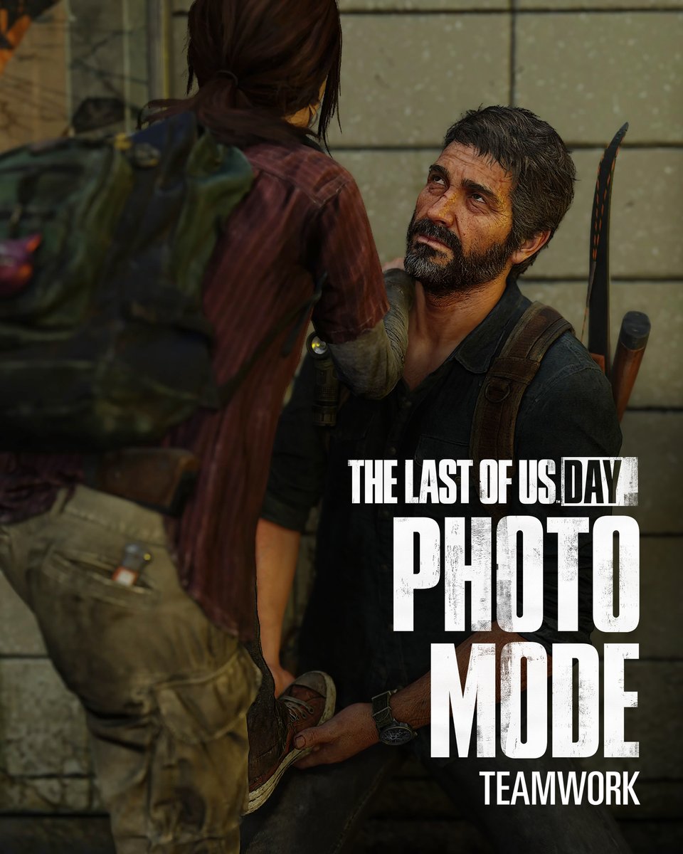 Naughty_Dog's tweet photo. Calling all Photo Mode fans! 📸

To celebrate The Last of Us Day this year, we want to see your best Photo Mode shots that show off teamwork between characters across The Last of Us games. 🤝

Submit your #TLOUDay shots here by September 25 for a chance to be featured on our socials: https://t.co/jTES4OwK9u