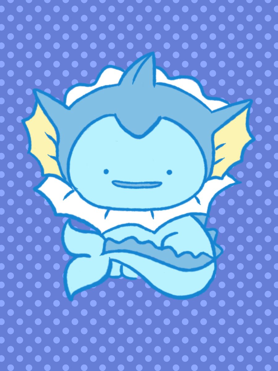 CottonsCandiez's tweet photo. Ditto as vaporeon #Pokemonartㅤ #Pokémon #pokemonfanart #ditto #vaporeon https://t.co/RfYYoaX2yb