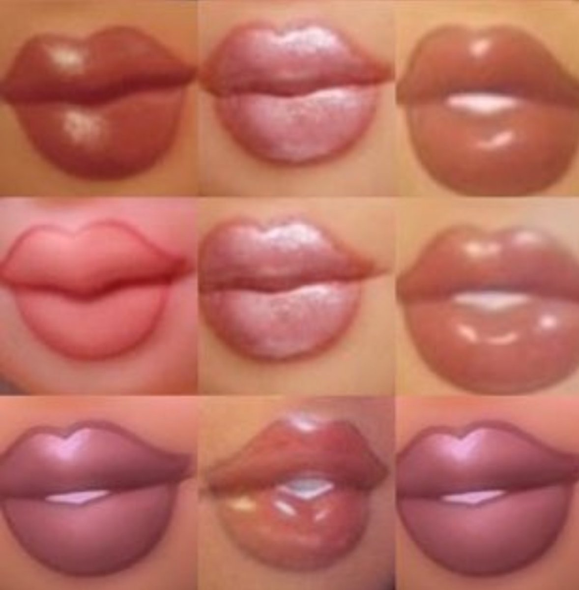 ninijin92's tweet photo. bratz lips                                              seokjin's lips https://t.co/ZS9ai6IfoQ