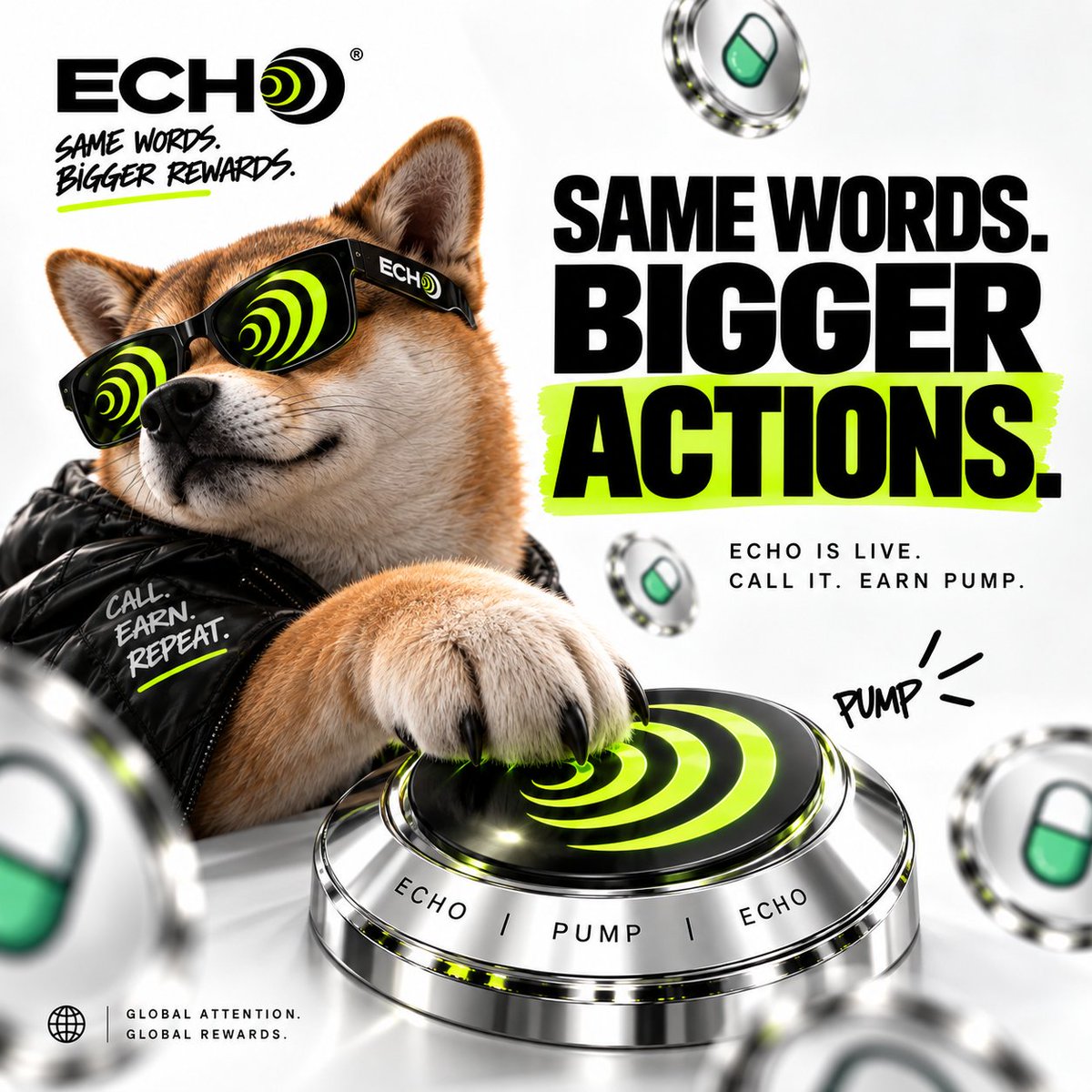 Echopumpdrop's tweet photo. Everyone talks. Few build a system around it.
$ECHO

turns words into action. Call it. Hold it. Earn from it.  Same words. Bigger actions. Bigger consequences. https://t.co/VqmOWkXrPg
