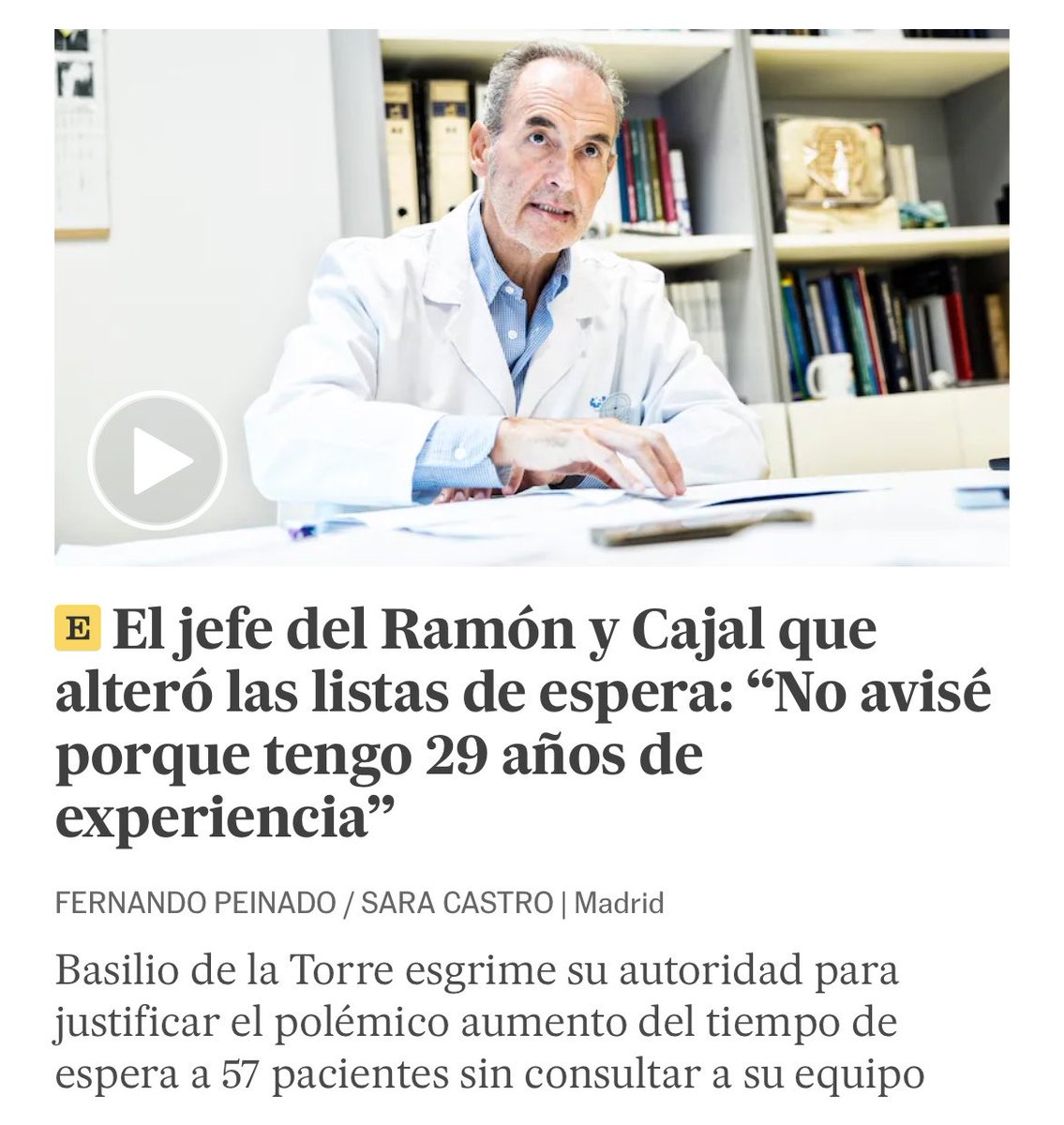 AlejandroCence2's tweet photo. Es cojonudo esto. O sea, hay pacientes que son urgentes, pero no nos da tiempo a operarlos, así que dejan de ser urgentes. Consecuencia: una niña casi pierde la pierna, pero cumplimos objetivos de cara a la galería y no se ponen más recursos porque todo parece ir bien. https://t.co/hu7RVEPKnt