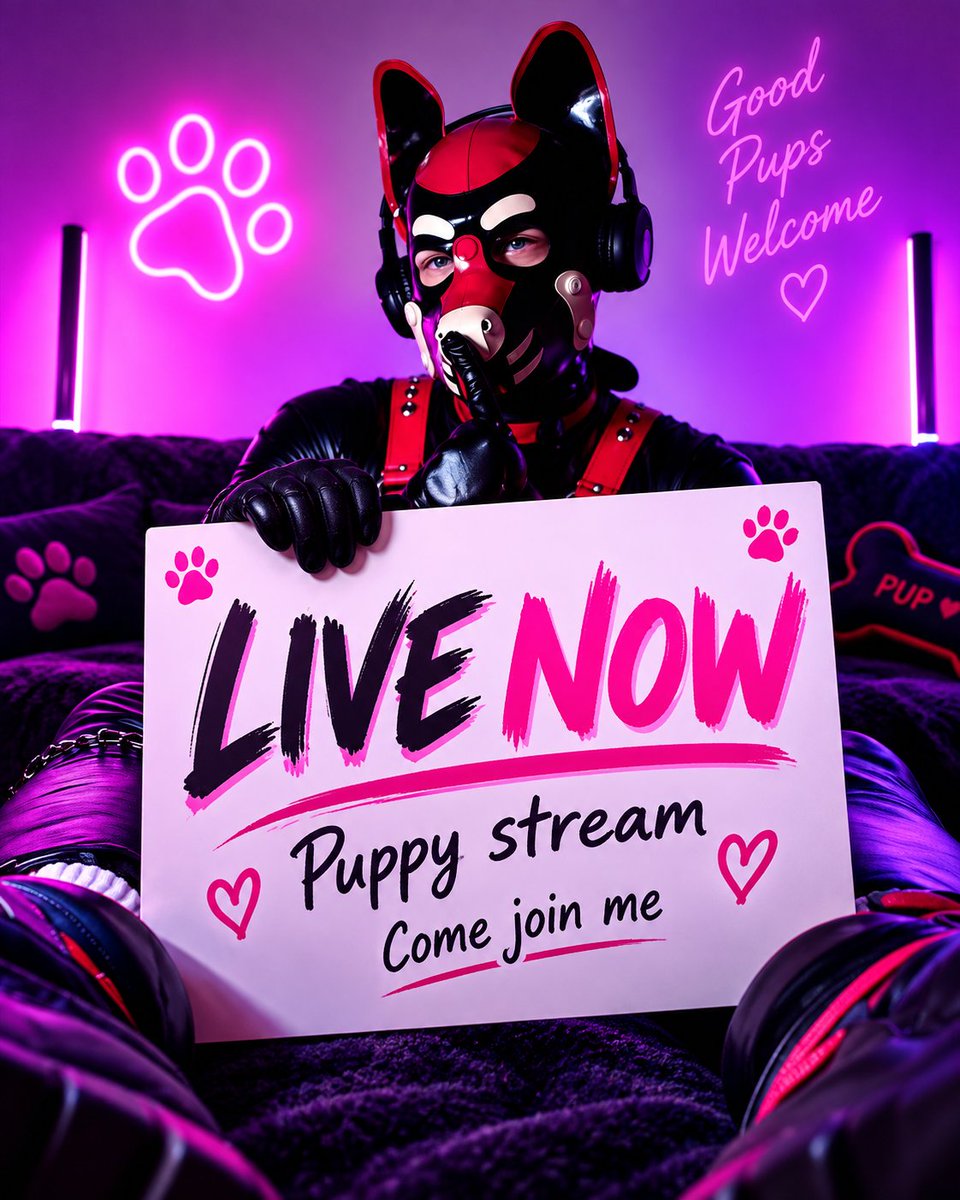 K9_GoodBoy's tweet photo. Puppy is live now 🐶

Come spend some time with me, tease me a little, and maybe make puppy misbehave tonight 👀
https://t.co/EPdIq2bRTD
#puppy #puppyplay #pup #pupplay #twink #pupmodel #puppymodel #cammodel #gay #nsfw #latex #fetish #bdsm #bigdick #bigcock #livestream #livecam https://t.co/pgYgRUzbKl