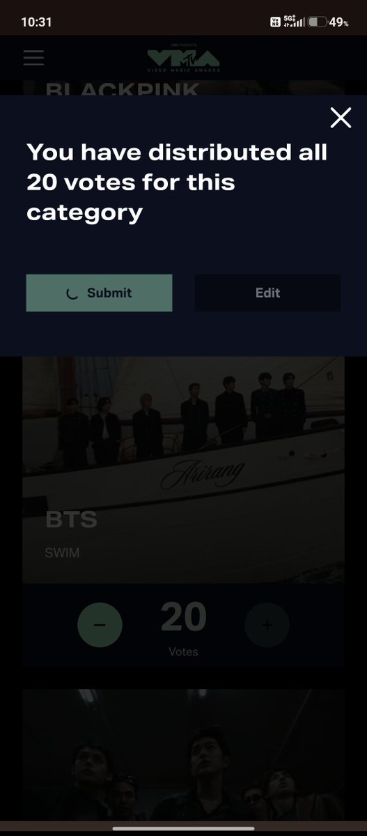 Yoon_kookie97's tweet photo. POWER HOUR HAS STARTED, VOTE EVERYONE 🚨 

https://t.co/9FFhAAlUS3 https://t.co/G9JgjtE6Fx