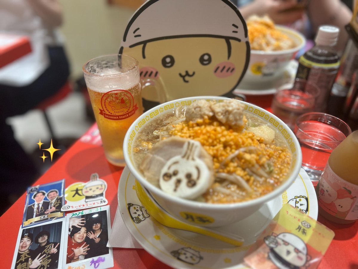 FAREASTDISCO's tweet photo. ちいかわラーメン大を完食した記録⬅️結構ありえないことだったらしくみんなに褒められました【フードファイター】 https://t.co/1cEaRnGd6q