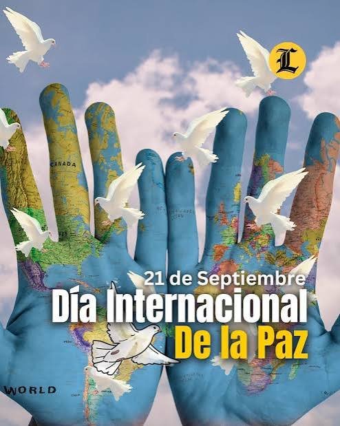 LeidyLa52204542's tweet photo. ¡Día Internacional de la Paz!
#DíaInternacionalDeLaPaz https://t.co/O1yy4ZsOJH