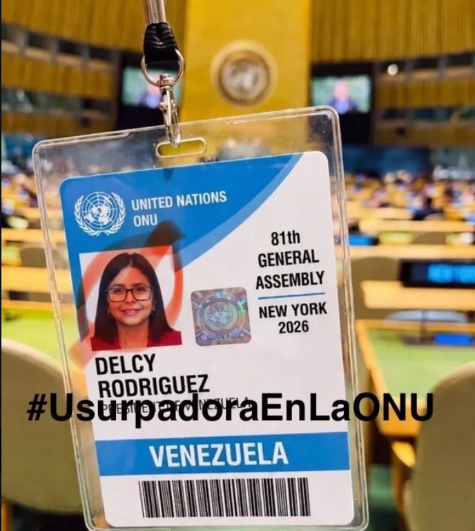 Erikamaria2022's tweet photo. Delcy no nos representa, es muerte y represión.

#UsurpadoraEnLaONU
#Venezuela https://t.co/g7tdpS6xJQ