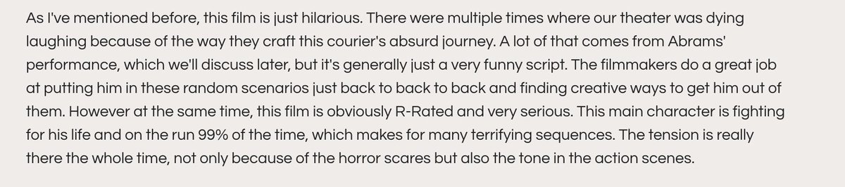 rogueeyemedia's tweet photo. Here's an excerpt from Alex Schlerf's review of #ResidentEvilㅤ where he discusses the great comedy in the film.. check out the full review now!
https://t.co/nP9l49nwbm
-
#zachcregger #austinabrams #films #movies #fyp https://t.co/1xbahQ7taZ