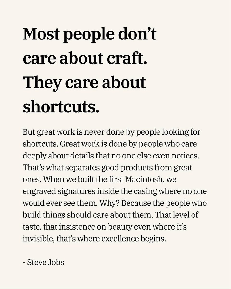 i7os_app's tweet photo. Learn from the best to become the best. 

Here is a quote of Steve Jobs how to exel in your craft and expand your awareness of building great things. https://t.co/XX2HOWVSPV