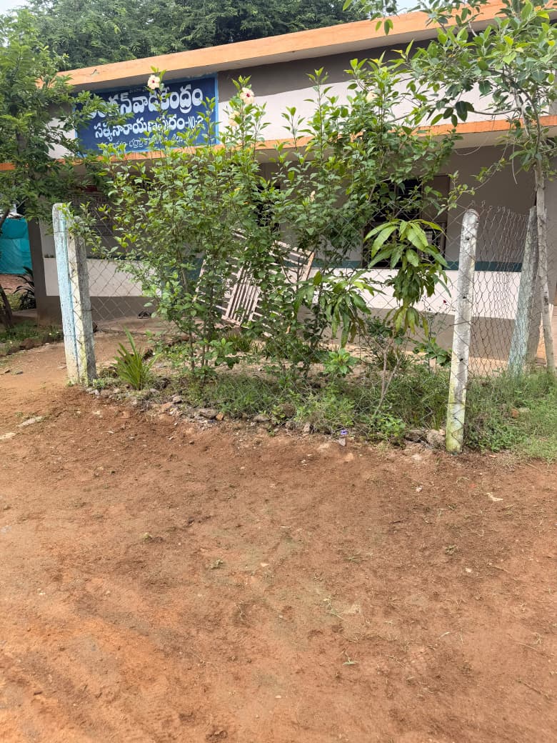 COMDT81BNCRPF's tweet photo. As part of the “Swachhata Hi Seva-2026” campaign, a cleanliness and sanitation drive was organized at the Anganwadi Centre, SN Puram, by the troops  under the supervision of the COMMANDANT, 81 Bn.
@SwachhBharatGov
@SwachhBharat
@MoHUA_India
@MoJSDDWS
#SHS2026
#SwachhataHiSeva2026 https://t.co/o0TcT1Pizf