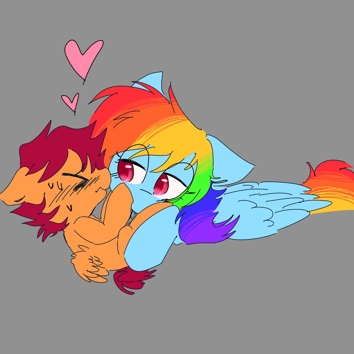 jasp_ro's tweet photo. Scout and Dash
#proponies https://t.co/UrXt7WRjYZ