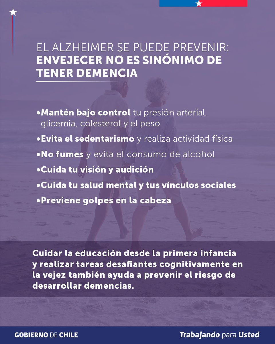 ministeriosalud's tweet photo. En el #DíaMundialdelAlzheimer, conmemoramos una fecha clave para visibilizar, prevenir y acompañar.

Hablar de este tema a tiempo nos permite marcar la diferencia en la calidad de vida de quienes viven con la condición y de sus entornos cercanos. https://t.co/6ZtNNXGeSv