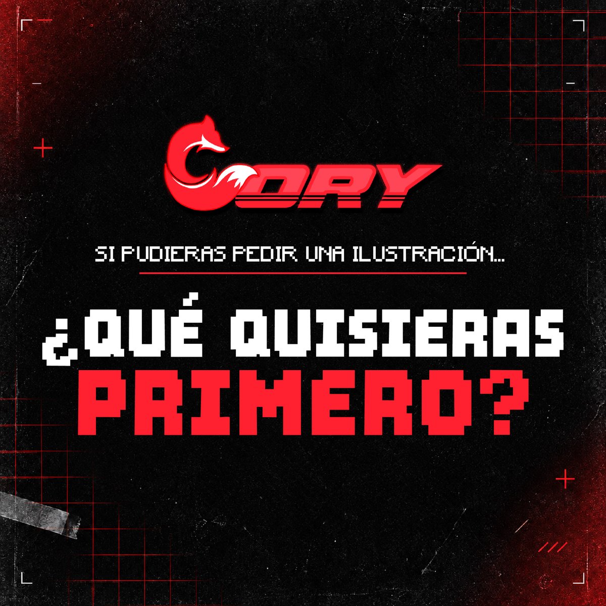 Cory_vgzl's tweet photo. Queremos conocerte mejor y saber qué tipo de ilustración va más contigo. Si pudieras pedir una ilustración hoy mismo, ¿qué escogerías primero? Cuéntanos qué te gustaría más ver.

#CORYIllustrations #ArteDigital #ComisionesDeArte https://t.co/zQgZU2tyRk