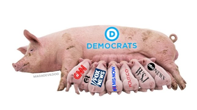 MAGADevilDog's tweet photo. They all suck the Democrat Party Teet https://t.co/rJJtIUoFec