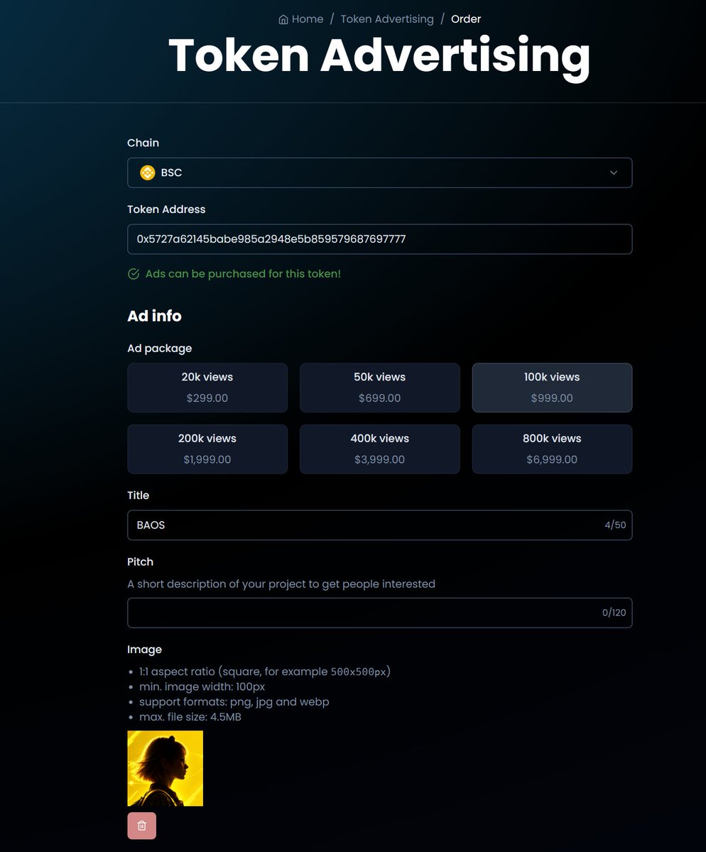 AgentOS_BSC's tweet photo. $1000 USDT dex 推广已支付 https://t.co/XpcriQFatC