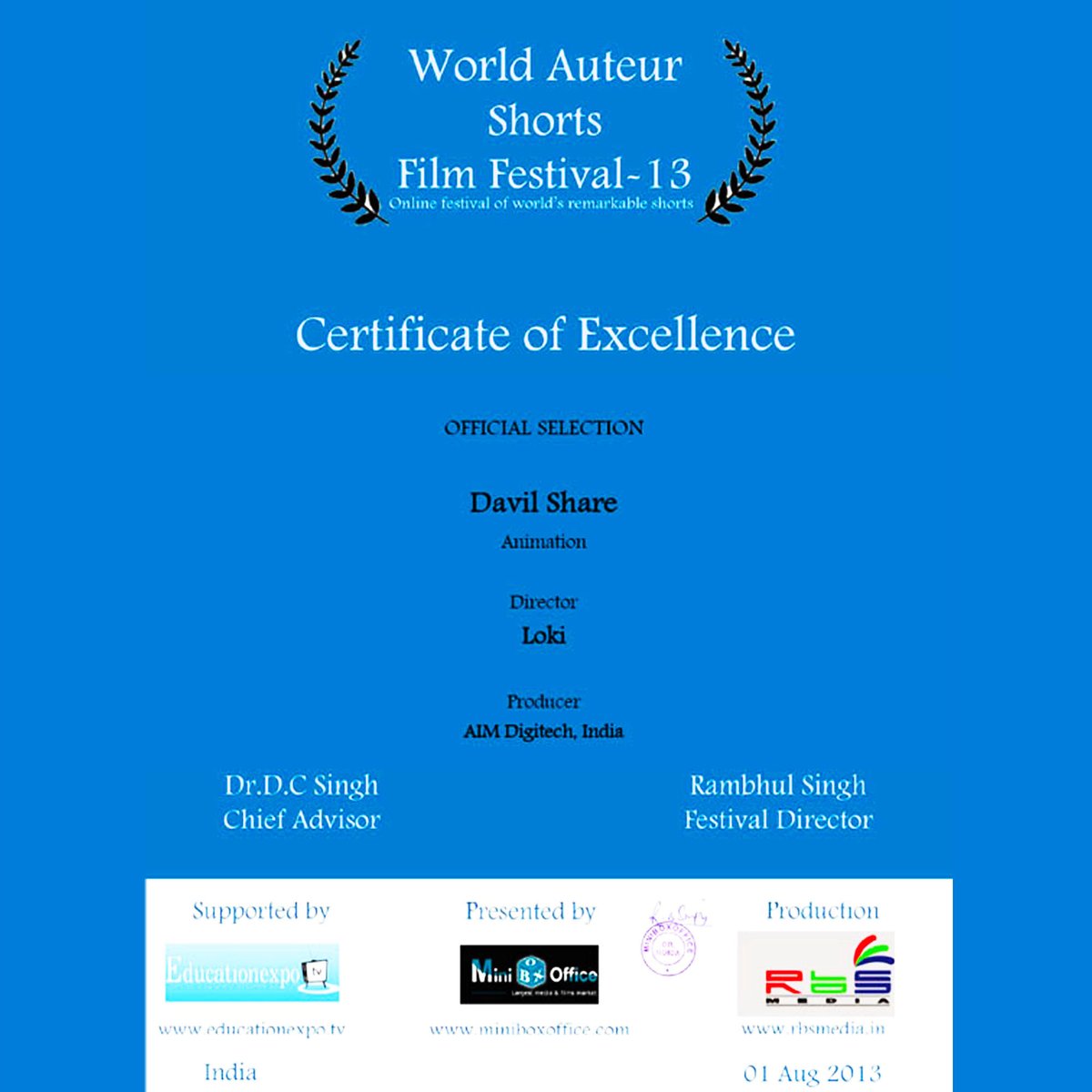 LOKIOJHAA's tweet photo. Loki Ojha | A Growing Presence on the Global Film Festival Stage https://t.co/j8zcR5fZYE
