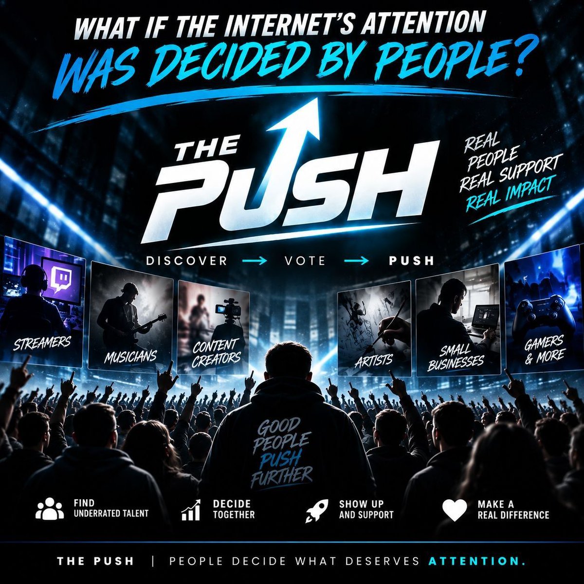 ThePushHQ's tweet photo. Some of the best streams are happening with almost nobody watching yet.

Scout is built to find those moments.

Kick creators deserve a fair look. https://t.co/5TSkwFGat3