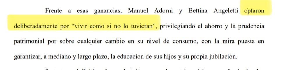 FlavioBuccino's tweet photo. Pueden hacer todo para que nos vaya peor: endeudarnos, que caigan los valores del salario, dejarnos sin laburo, hacernos más pobres, robarnos, pero... no nos traten de boludos. No lo somos.
"Tenía guardado medio millón de dólares pero andaba pidiendo para no gastárselo"
¡Basta! https://t.co/3hOtAnQrro