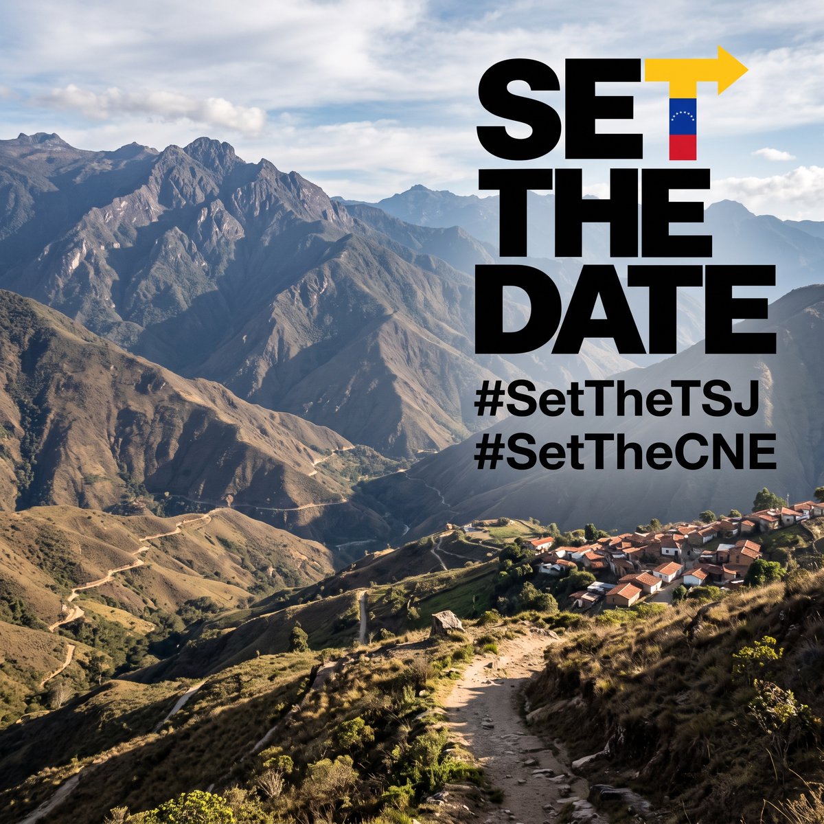 VelasquezVictor's tweet photo. #SetTheDate
#SetTheTSJ
#SetTheCNE https://t.co/wqvoFHjc4e
