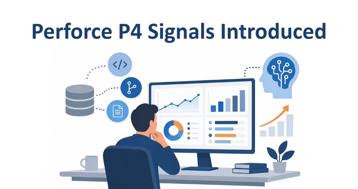 releaseteam's tweet photo. Perforce has introduced P4 Signals, a new engineering intelligence product designed to turn P4 development data into actionable metrics.

It will provide visibility into DORA metrics, time-to-review, time-to-resolution, branch activity, and project-level comparisons—all using metadata and change history already stored in P4.

One of the big goals: helping engineering teams measure whether investments in AI-assisted development are translating into meaningful productivity gains. P4 Signals is expected to become available next year.

🔗 Read more: https://t.co/N6SQIq4N40

#Perforce #DevOps #EngineeringIntelligence #AI #DeveloperProductivity #PlatformEngineering
