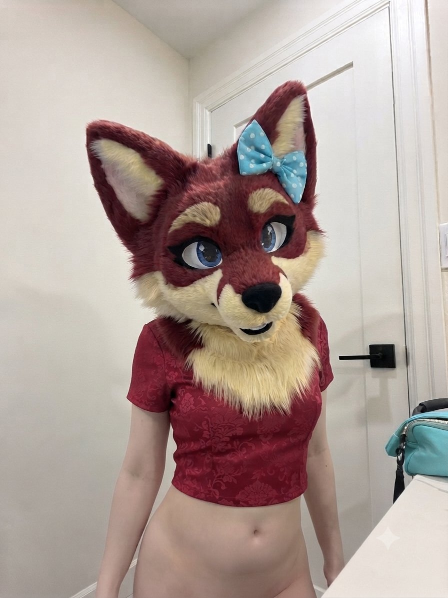 CallMeDiana50's tweet photo. Can i be Your favorite little fox? :3
#furry #fursuiter #fursona #furhead #mursuit #yiff https://t.co/8vVISImw17