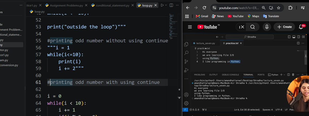 codeak07's tweet photo. Day 24 🚀Today was a Python revision session.Revised the concepts I’ve learned so far and solved practice questions to strengthen my fundamentals. 💻🧠Practice makes the concepts clearer. 🔥#Python #CodingJourney #100DaysOfCode #CodeAK https://t.co/vycZNE5DFP
