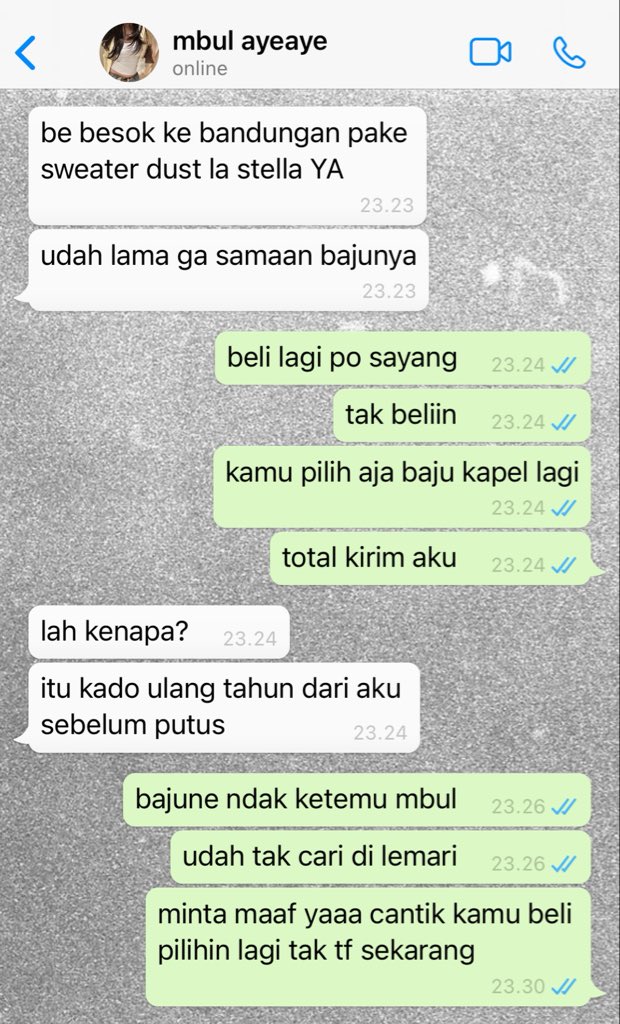 lurijuniverse's tweet photo. tp ril bener ga bohong udh 2 hari ini aku galau grgr ig story bandengvresto selamat ulang tahun mbul sayang makin josjis it… — bandeng nyakiti goreng wae. BTW TAK SPILL asal susul haikal reply oris (sebagian dari what if) https://t.co/xKdEkW8CTp https://t.co/biUwMXN9J9