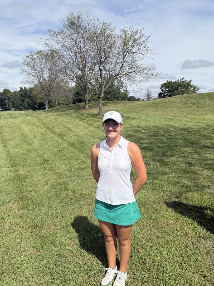 GoFCHighlanders's tweet photo. Good luck to the Floyd Central girls’ golf team as they are getting ready to tee off at Covered Bridge in IHSAA Golf Sectional 29. https://t.co/Qwe0BhW3h0
