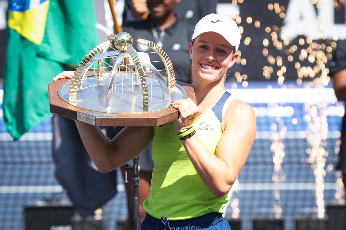 WTA's tweet photo. The Champion in Sao Paulo, Kaitlin Quevedo! 🏆

#SPOpen https://t.co/lQCpQBGPMf