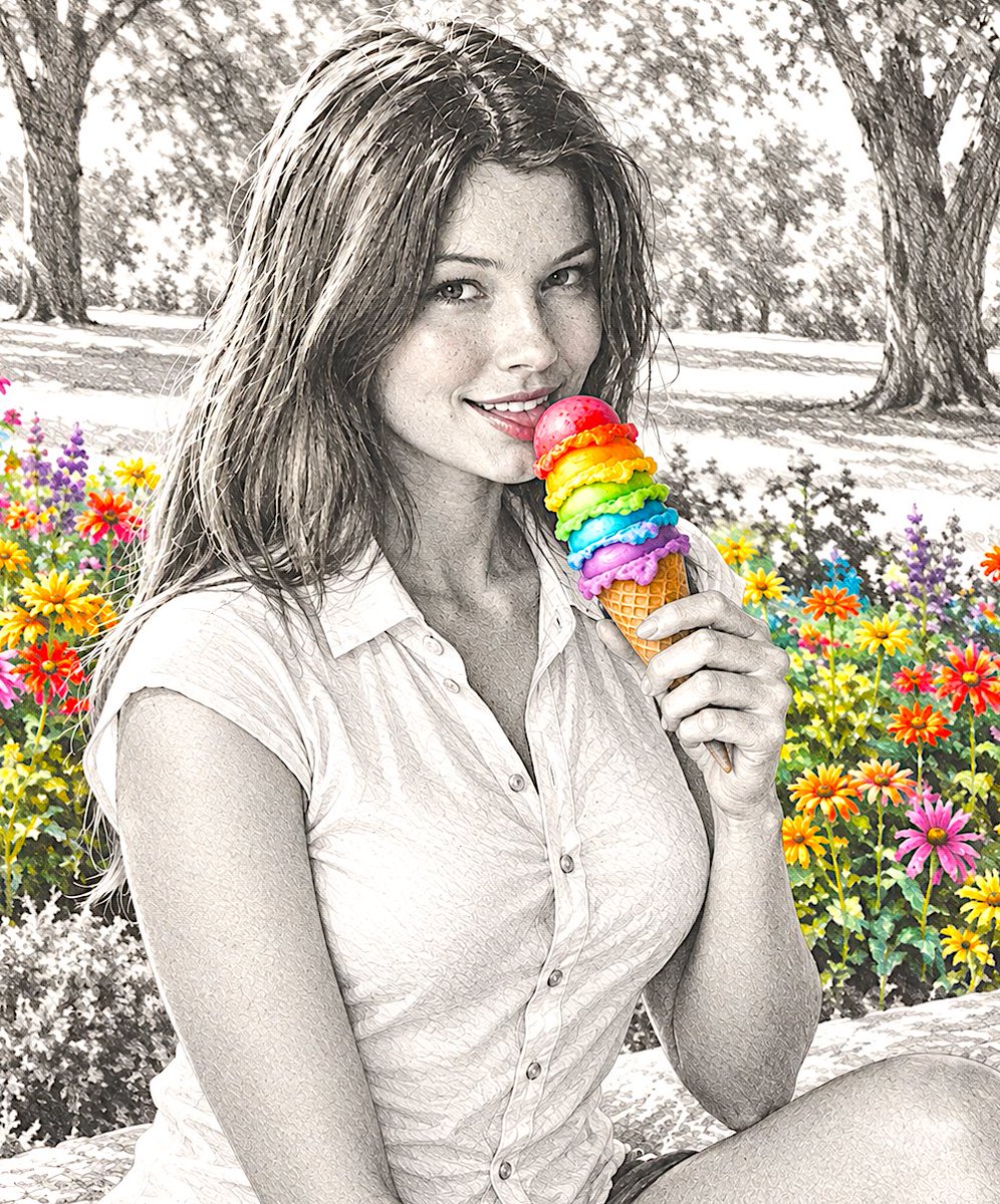 SirenSydneyOXOX's tweet photo. National Ice Cream Cone Day? Count me in.
Fave flavor? Give me mint cookie or raspberry cheesecake any day.
#icecream #brainfreeze #nationalicecreamday #lickme https://t.co/aFjwhG6SvN