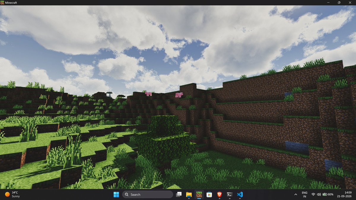 Winds_Scion's tweet photo. Eternity Shader Deferred V1.0B
#vibrantvisuals #shaders #minecraft https://t.co/Uu9zZDG7E1