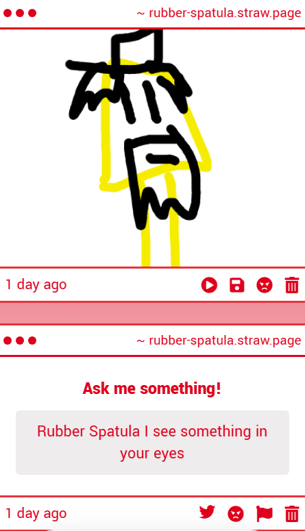 spatularubber's tweet photo. 1. is that supposed go be me?

2.really? what is it? https://t.co/ZHnAn2obfc
