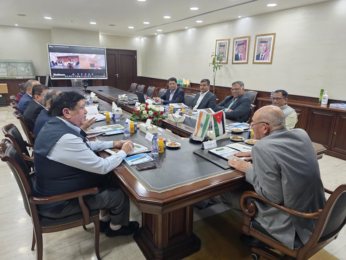 KiritkrJPatel's tweet photo. Warmest wishes to Shri P. S. Gehlot, former Managing Director of IPL, on his retirement from the Board of Directors of JIFCO, commemorated during today’s Board of Directors meeting at Amman, Jordan. We express our heartfelt gratitude for his invaluable experience, wise counsel, and dedicated service, which have been a source of immense value and guidance to JIFCO.

As he embarks on this new chapter of life, we wish him continued good health, happiness, prosperity, and fulfilment. May the years ahead be filled with cherished moments, meaningful pursuits, and abundant joy. Our sincere appreciation and very best wishes to Shri P. S. Gehlot for a fulfilling and rewarding journey ahead.