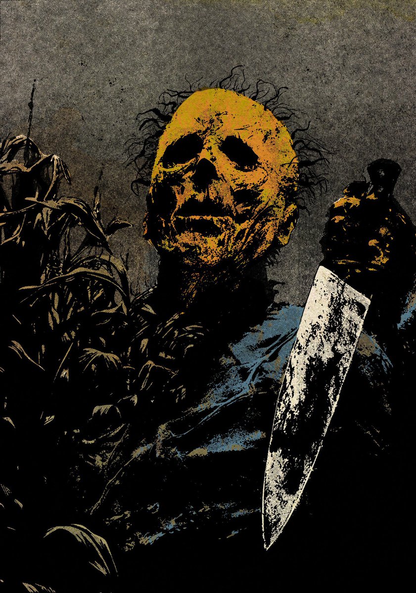 MichaelMyersJS's tweet photo. The Devil's Rain | Michael Myers 
Art by Brad Thingvold https://t.co/tiRxkdRvGk