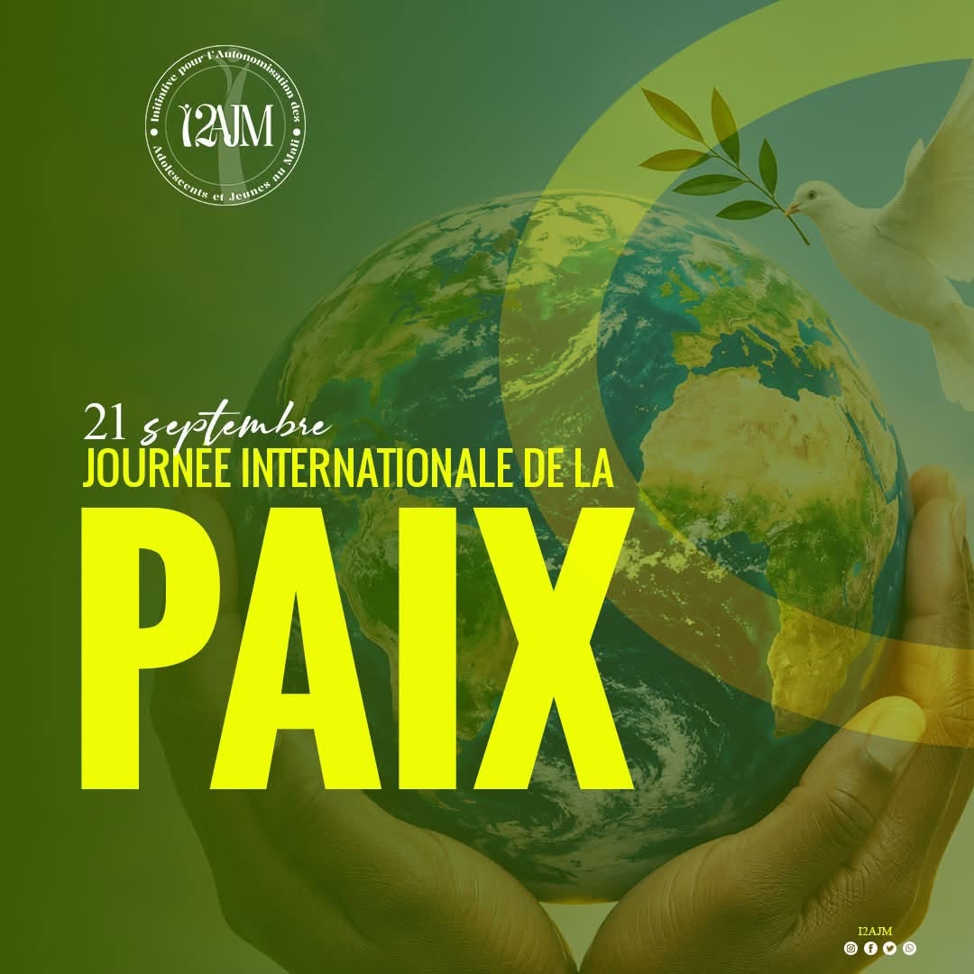i2ajm's tweet photo. 🕊️ Journée Internationale de la Paix #JIP2026
En cette journée internationale de la Paix, nous continuons à œuvrer pour un monde pacifique aux bénéfices des communautés, particulièrement les jeunes et les femmes.
#JIP #Paix_Monde #I2AJM https://t.co/43nOV1G9yz