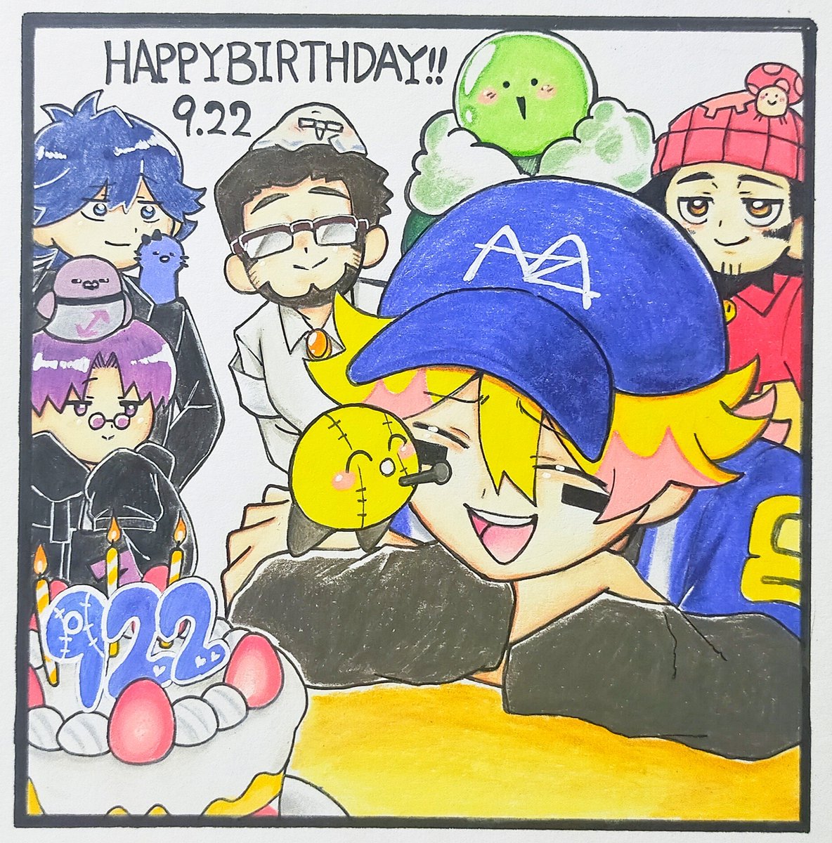 messyu39's tweet photo. #シャオロン生誕祭2026 
#シャオロン誕生祭2026
㊗️おめでとうございます‼️🎉🎉🌻 https://t.co/Gu2xM9QzV9