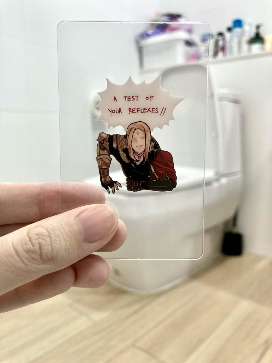 kloffels's tweet photo. Ever feel like having someone accompany you on your trips?
Ever feel like doing frontlines out of the blue?

I present to you... clear PVC cards to bring along with you!

Your day can't possibly be boring with these cards at the ready 🤲 See you at #msqsg2026 !

#makersquestsg https://t.co/OGmi5R56LP