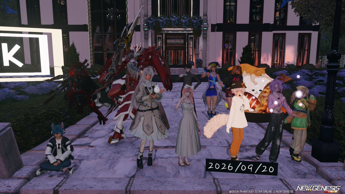 EmkataPso2's tweet photo. 完成会に遅れたもののまた参加してきました
感動した結果画面の前ですっごとしか言えない生き物になってしまいました

#PSO2NGS 
#クリエイティブスペース https://t.co/lbWGdILPkx