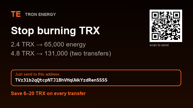 DenniseG50's tweet photo. 65,000 energy · 2.4 TRX · 1h
131,000 energy · 4.8 TRX
No confirmation needed, fully automatic

Address and prices in bio

#EnergyRental #Bybit #USDT https://t.co/ieyxLN1tj0