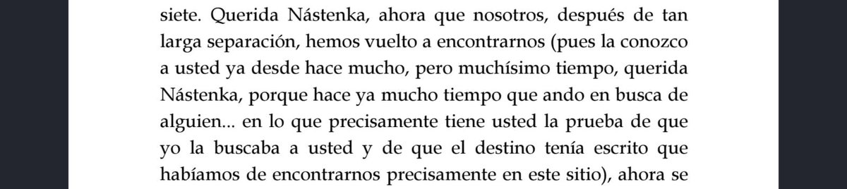 el_chip_chrome_'s tweet photo. Leí noches blancas y estas partes fueron mis no se que y me hicieron sentir quiensabe como https://t.co/jY9vCmo4ME